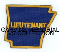 ARKANSAS,ARKANSAS STATE POLICE LIEUTENANT 1